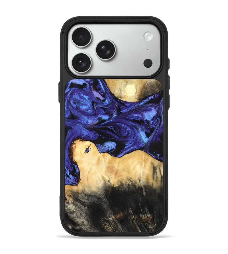 iPhone 18 Pro Max Wood Phone Case - Lukas (Purple, 826823)