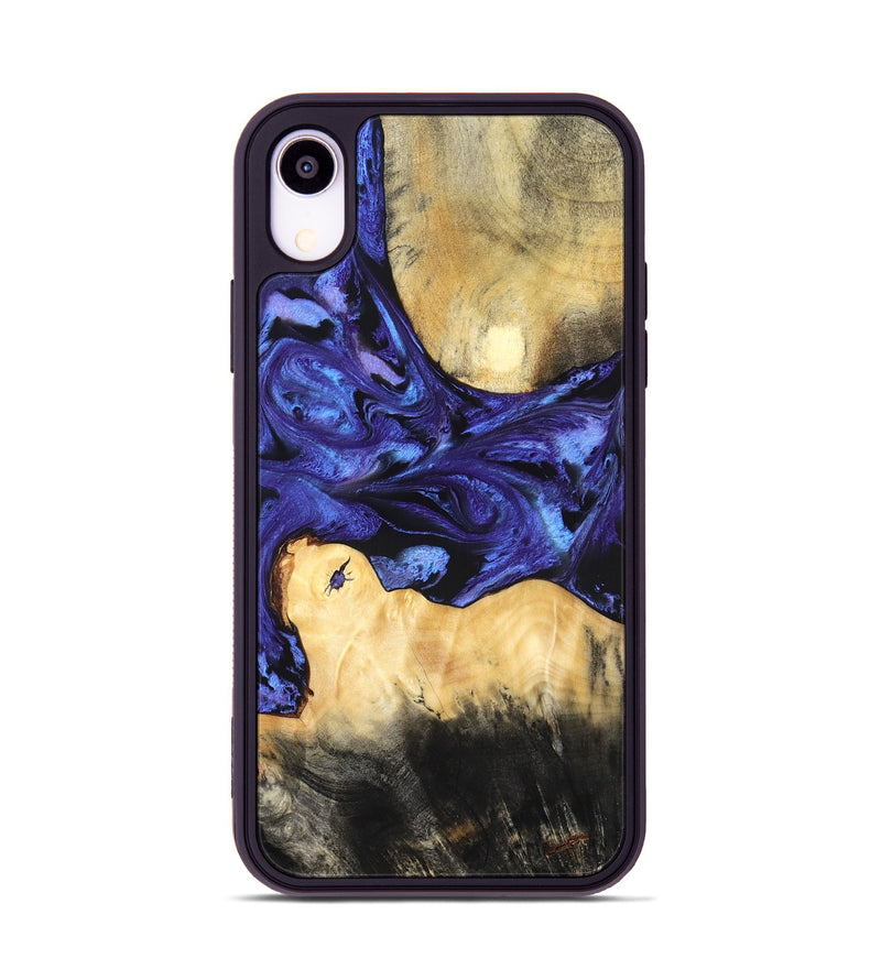 iPhone Xr Wood Phone Case - Lukas (Purple, 826823)