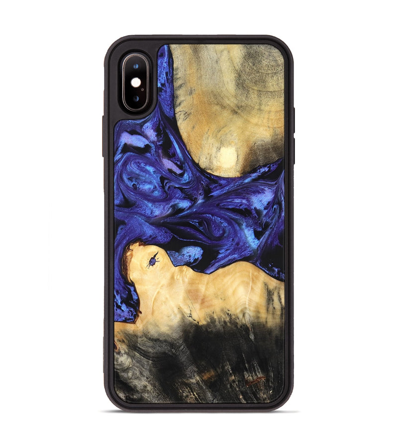 iPhone Xs Max Wood Phone Case - Lukas (Purple, 826823)