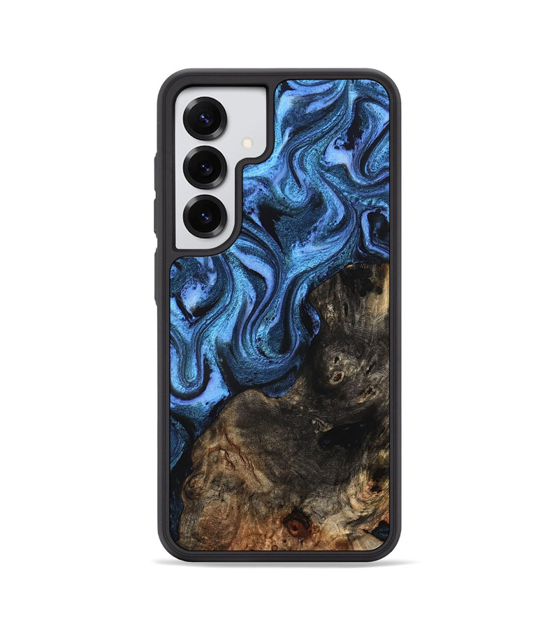 Galaxy S25 Wood Phone Case - Stacie (Blue, 826824)