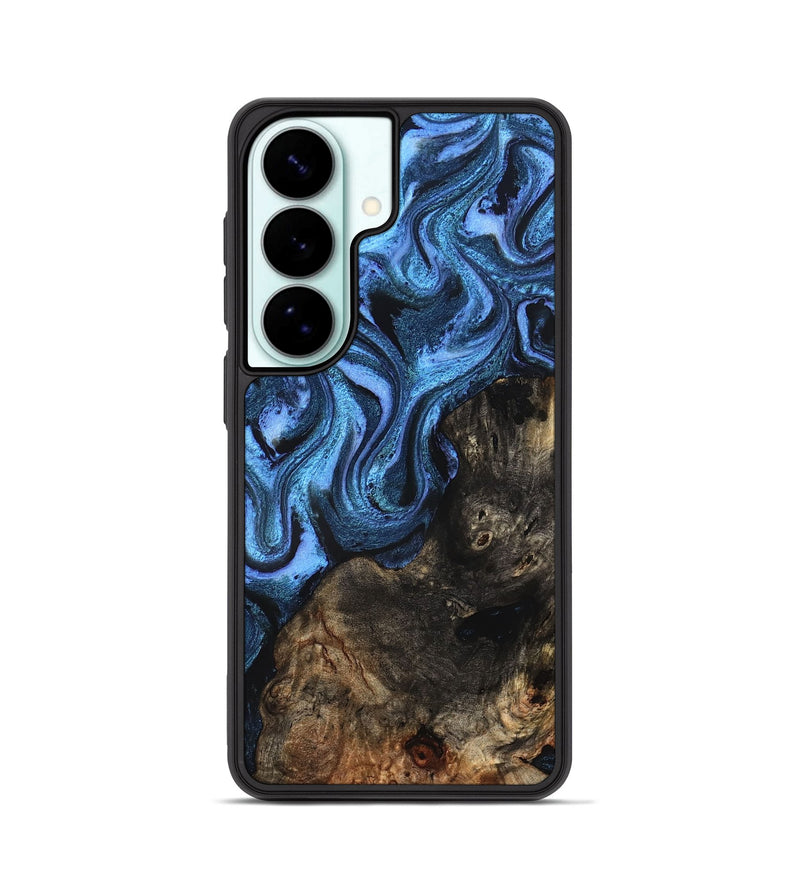 Galaxy S26 Wood Phone Case - Stacie (Blue, 826824)