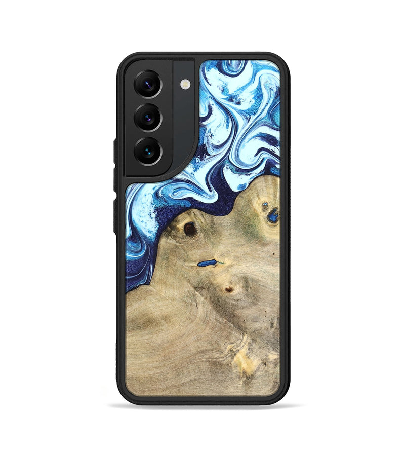 Galaxy S22 Wood Phone Case - Socorro (Blue, 826825)