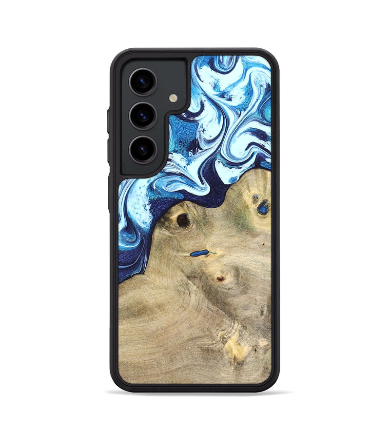 Galaxy S24 Wood Phone Case - Socorro (Blue, 826825)