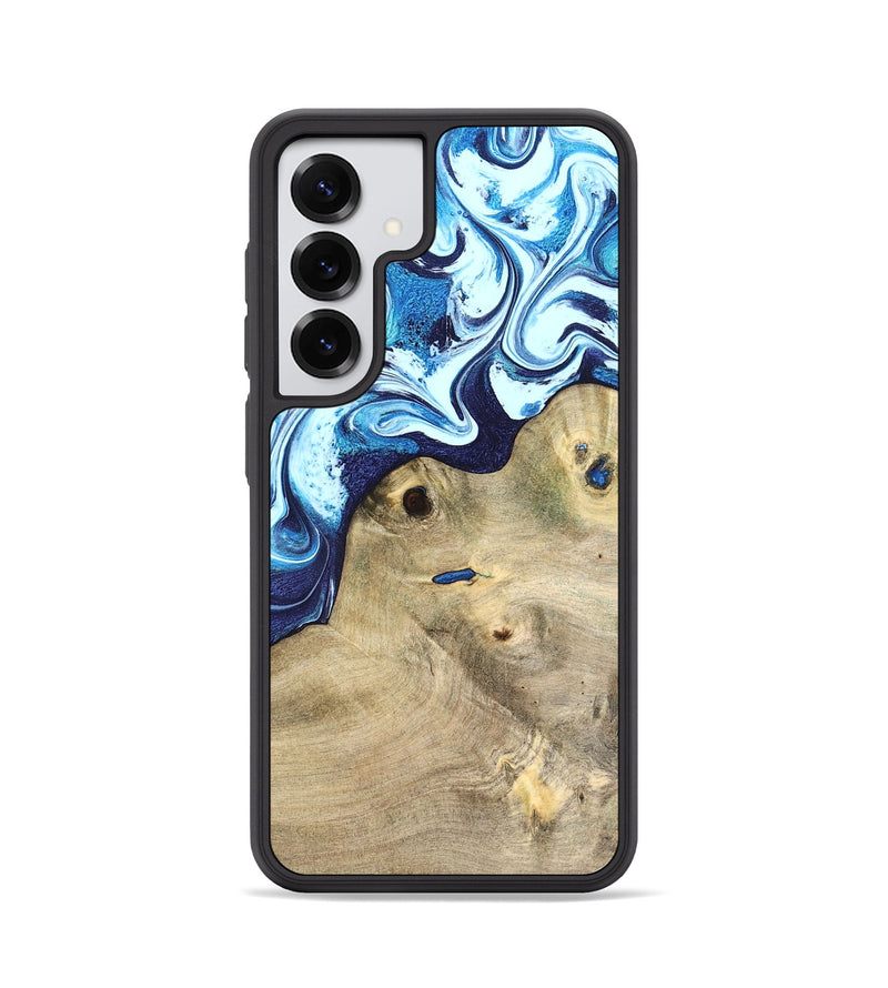 Galaxy S25 Wood Phone Case - Socorro (Blue, 826825)