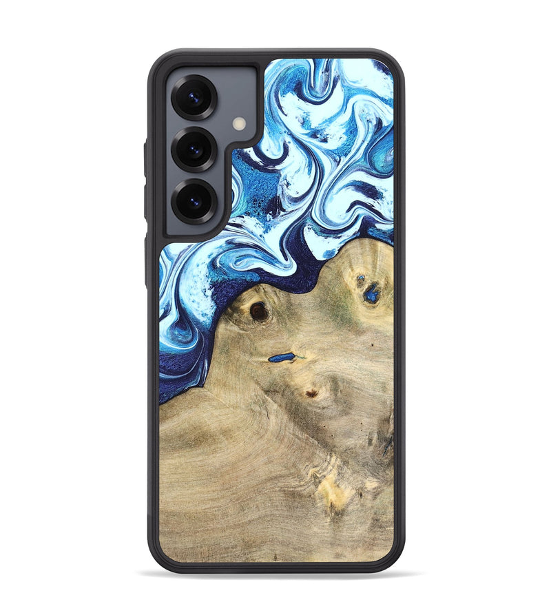 Galaxy S25 Plus Wood Phone Case - Socorro (Blue, 826825)