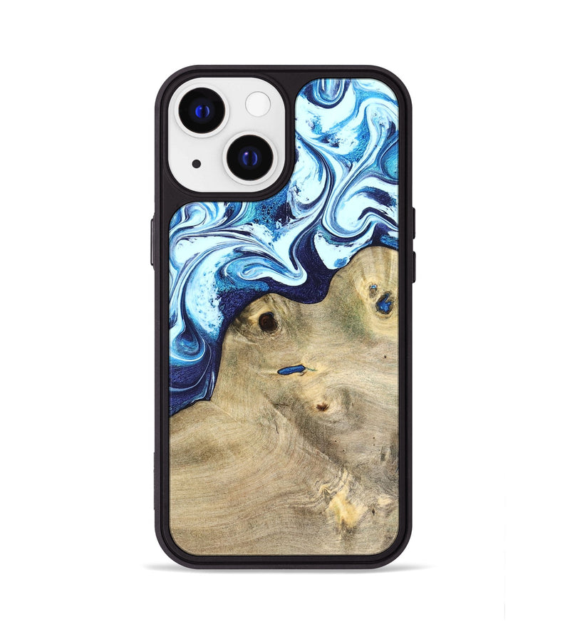iPhone 13 Wood Phone Case - Socorro (Blue, 826825)