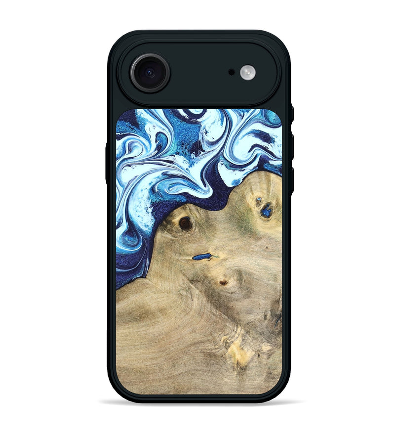 iPhone 17 Air Wood Phone Case - Socorro (Blue, 826825)