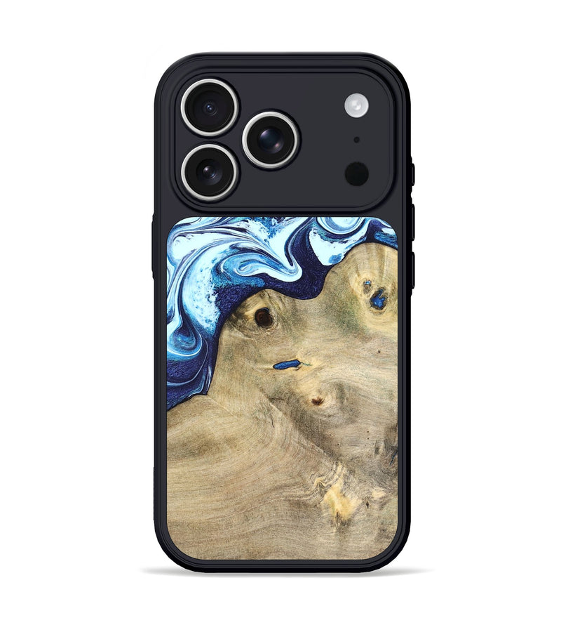 iPhone 17 Pro Wood Phone Case - Socorro (Blue, 826825)