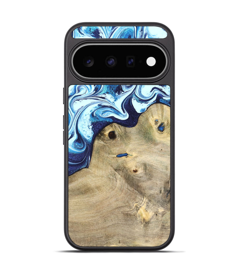 Pixel 11 Wood Phone Case - Socorro (Blue, 826825)