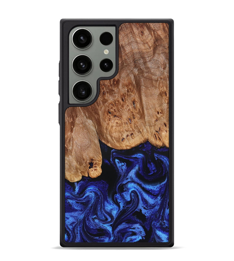 Galaxy S24 Ultra Wood Phone Case - Irwin (Blue, 826826)