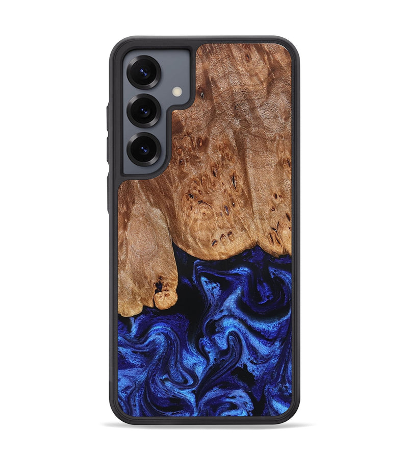 Galaxy S25 Plus Wood Phone Case - Irwin (Blue, 826826)