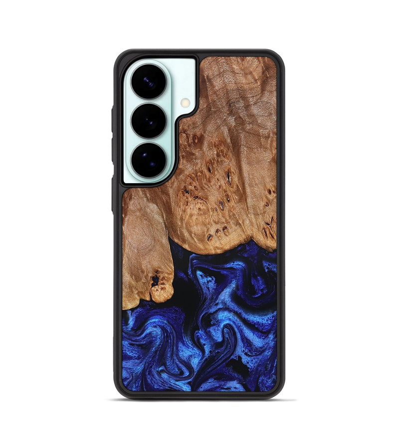 Galaxy S26 Wood Phone Case - Irwin (Blue, 826826)