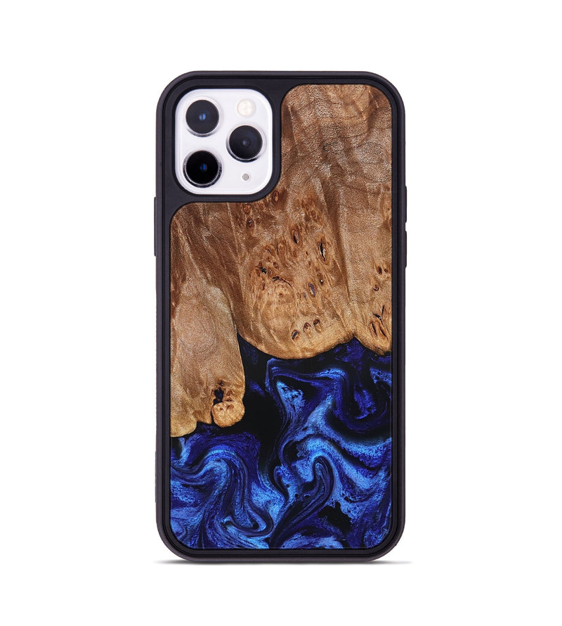 iPhone 11 Pro Wood Phone Case - Irwin (Blue, 826826)