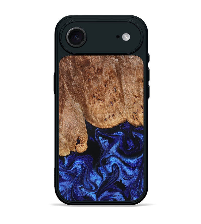 iPhone 17 Air Wood Phone Case - Irwin (Blue, 826826)