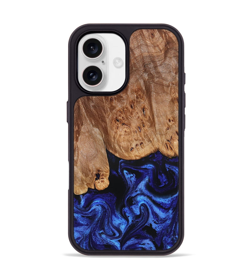 iPhone 17 Wood Phone Case - Irwin (Blue, 826826)