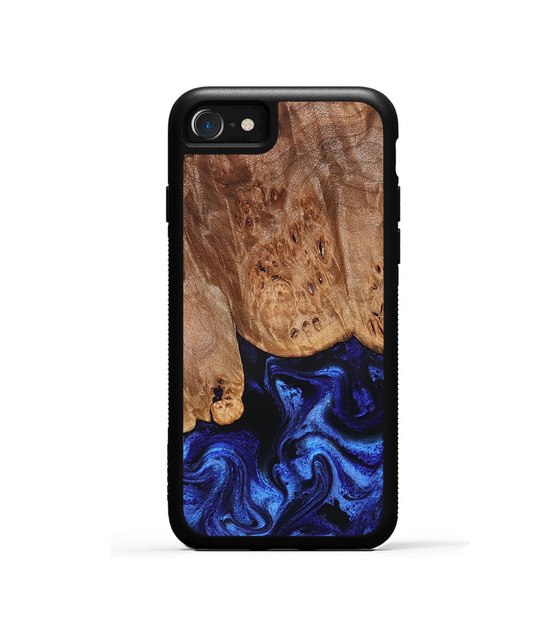 iPhone SE Wood Phone Case - Irwin (Blue, 826826)