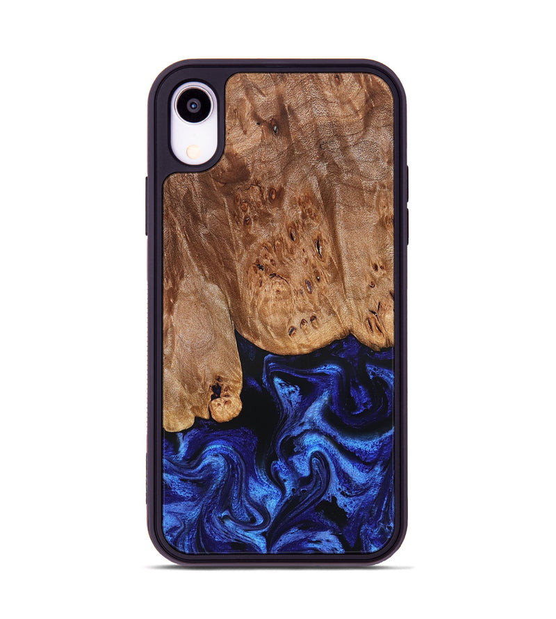iPhone Xr Wood Phone Case - Irwin (Blue, 826826)