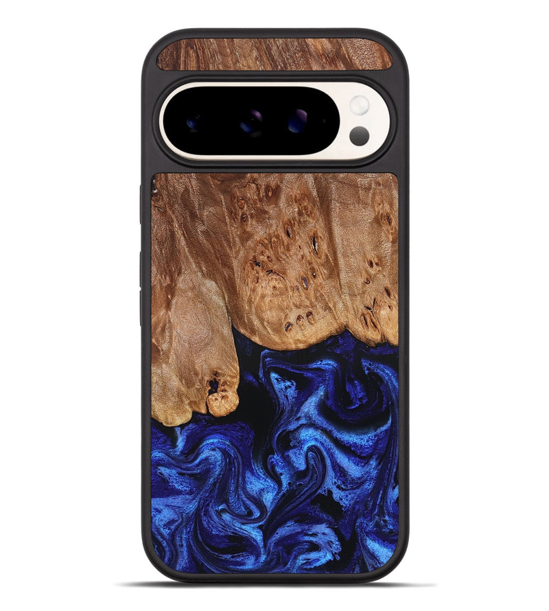 Pixel 9 Pro XL Wood Phone Case - Irwin (Blue, 826826)