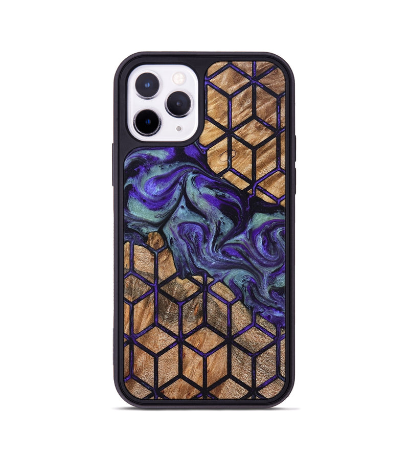 iPhone 11 Pro Wood Phone Case - Shanika (Pattern, 826827)