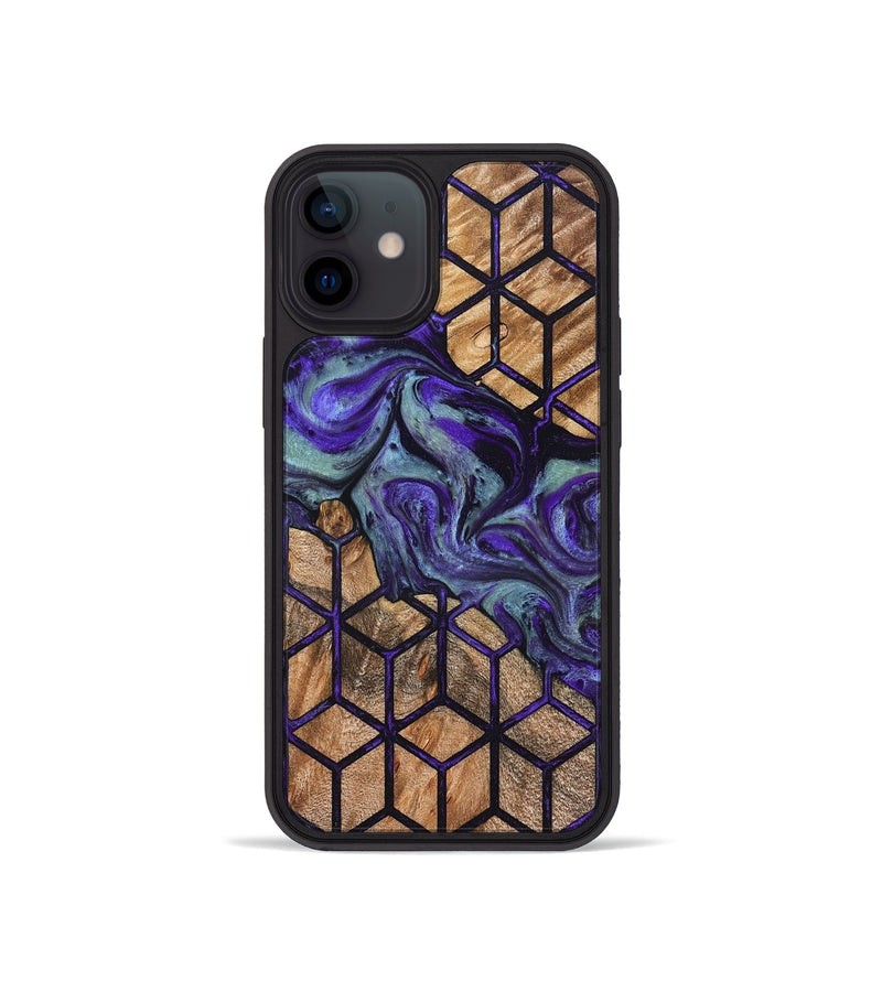 iPhone 12 mini Wood Phone Case - Shanika (Pattern, 826827)