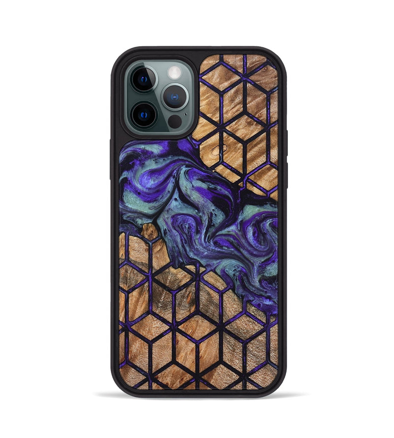 iPhone 12 Pro Wood Phone Case - Shanika (Pattern, 826827)