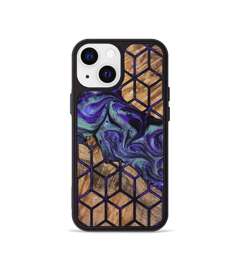 iPhone 13 mini Wood Phone Case - Shanika (Pattern, 826827)
