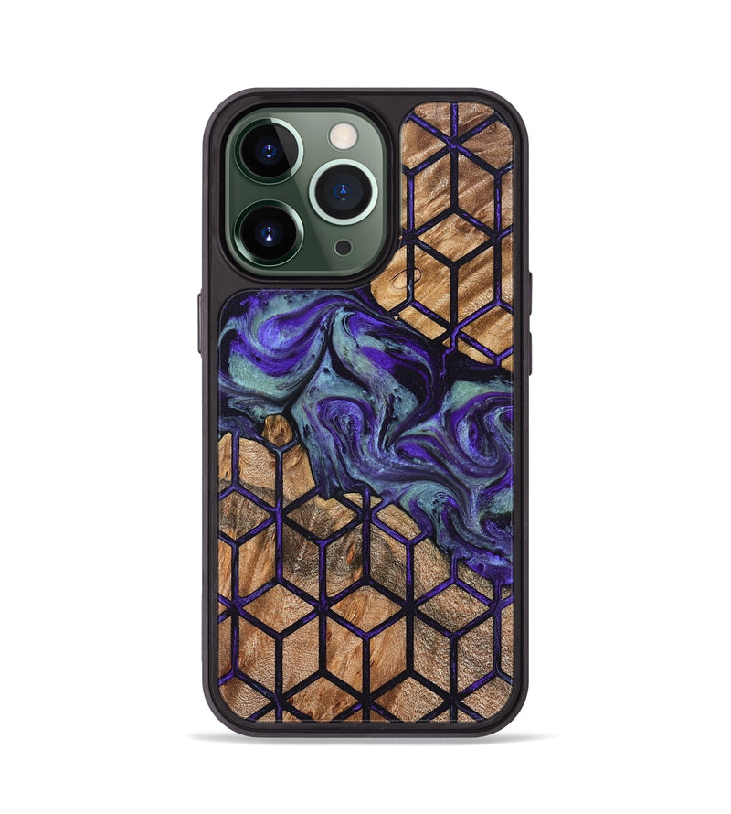 iPhone 13 Pro Wood Phone Case - Shanika (Pattern, 826827)