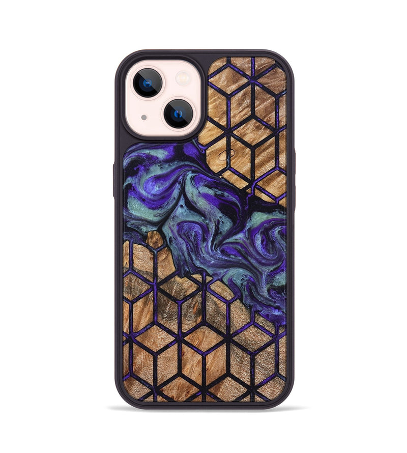 iPhone 14 Wood Phone Case - Shanika (Pattern, 826827)