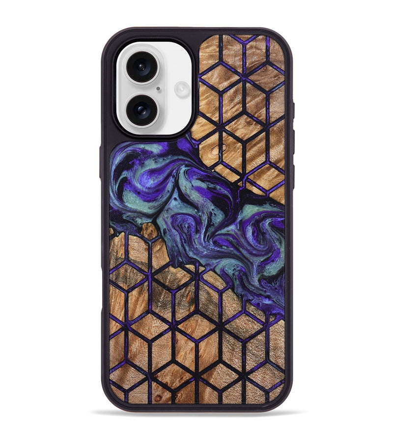 iPhone 16 Plus Wood Phone Case - Shanika (Pattern, 826827)