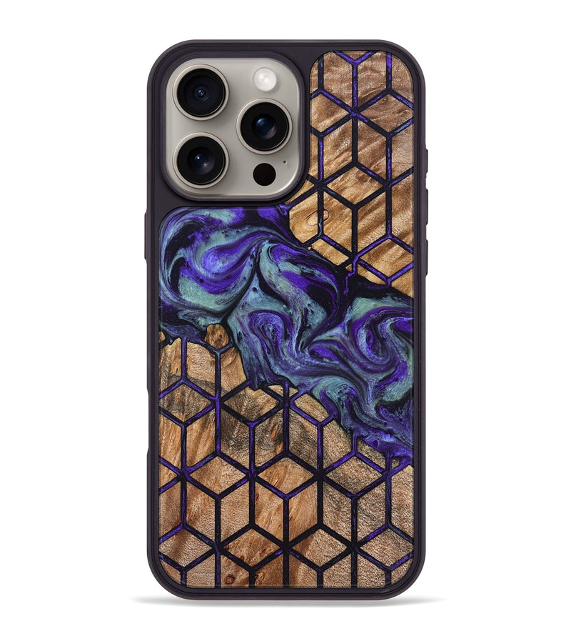 iPhone 16 Pro Max Wood Phone Case - Shanika (Pattern, 826827)
