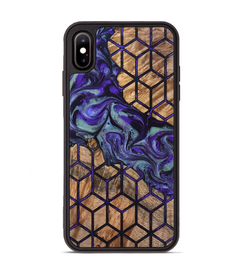 iPhone Xs Max Wood Phone Case - Shanika (Pattern, 826827)