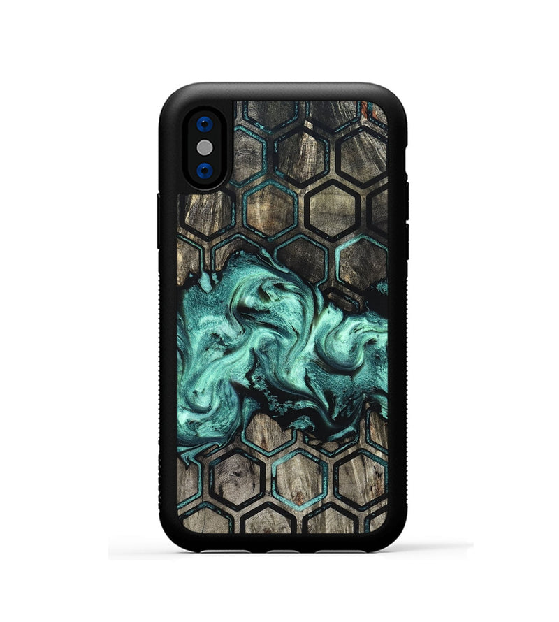 iPhone Xs Wood Phone Case - Jerrold (Pattern, 826828)
