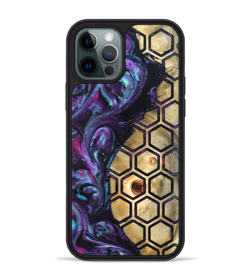 iPhone 12 Pro Max Wood Phone Case - Tara (Pattern, 826829)