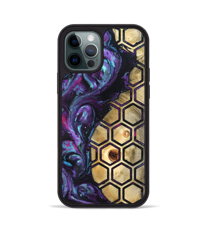 iPhone 12 Pro Wood Phone Case - Tara (Pattern, 826829)