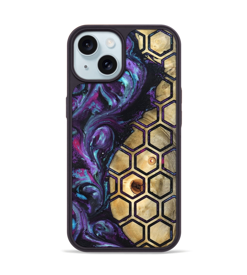 iPhone 15 Wood Phone Case - Tara (Pattern, 826829)