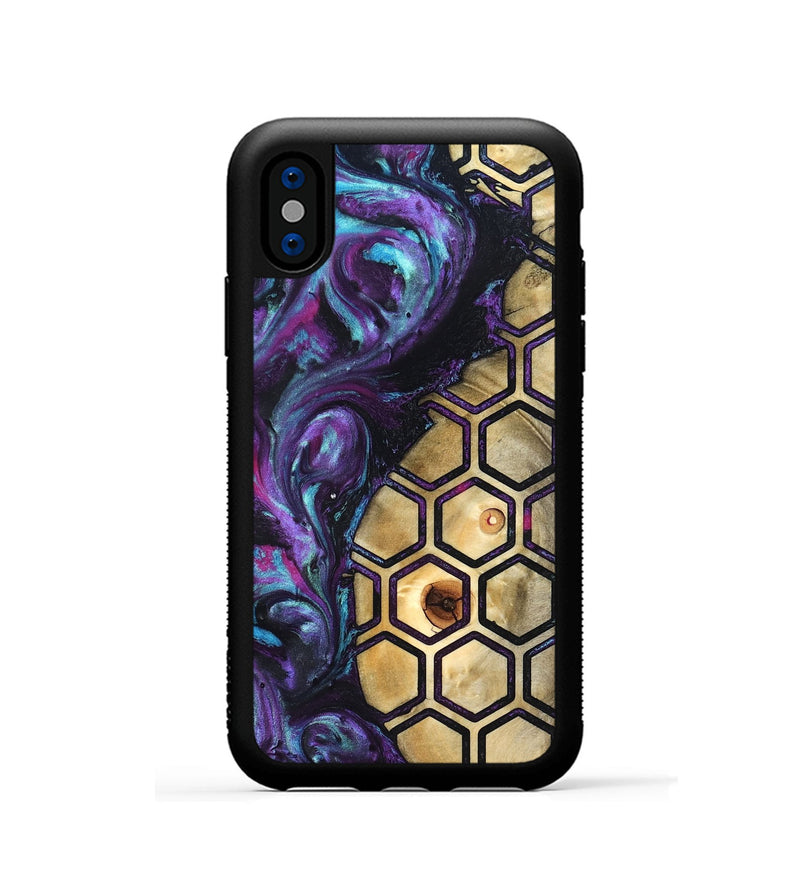 iPhone Xs Wood Phone Case - Tara (Pattern, 826829)