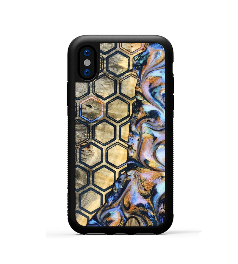 iPhone Xs Wood Phone Case - Ford (Pattern, 826830)