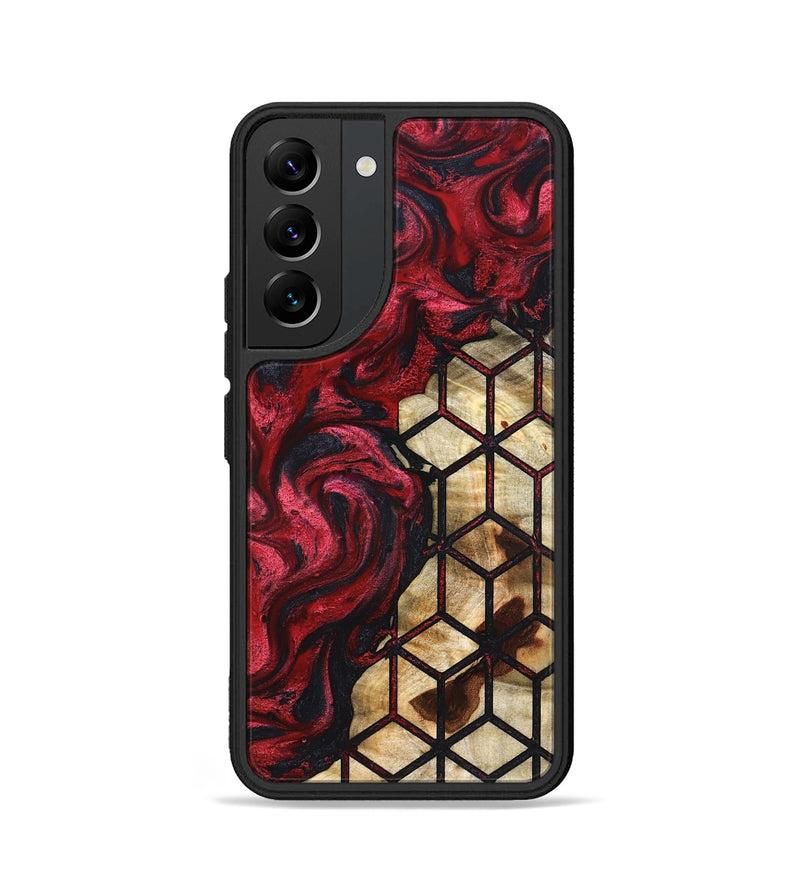 Galaxy S22 Wood Phone Case - Daisy (Pattern, 826831)