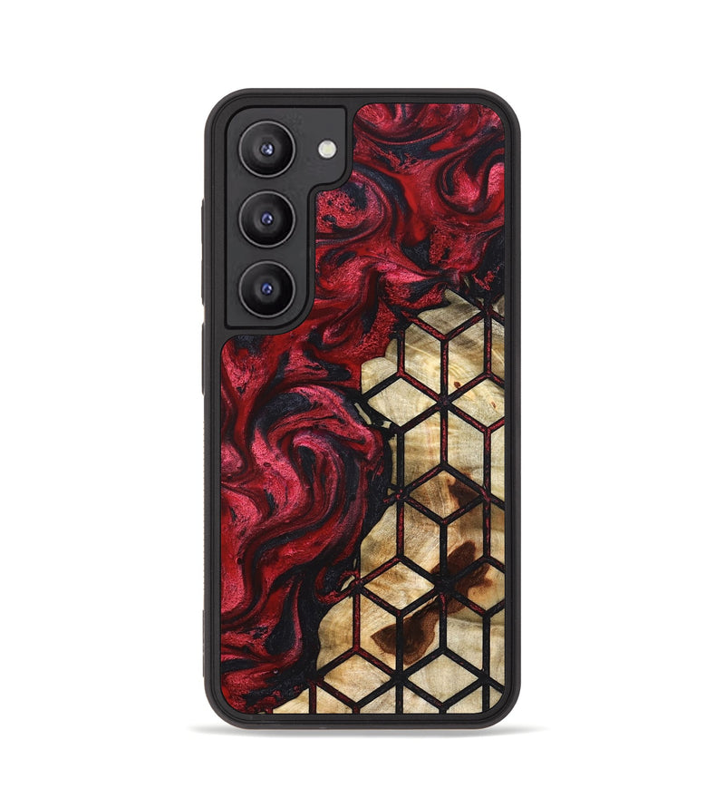 Galaxy S23 Wood Phone Case - Daisy (Pattern, 826831)
