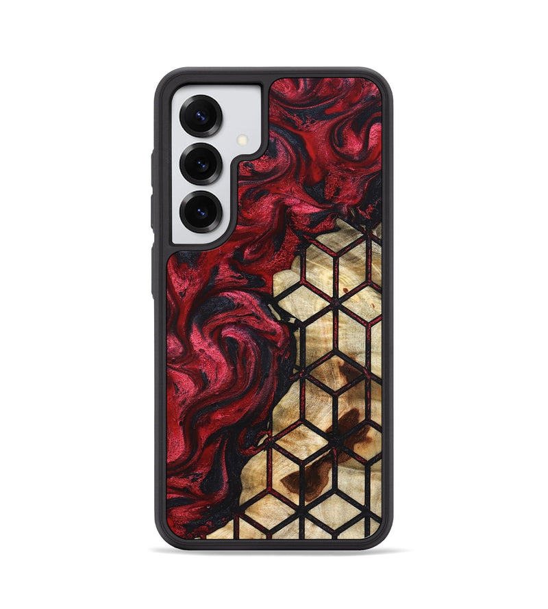Galaxy S25 Wood Phone Case - Daisy (Pattern, 826831)