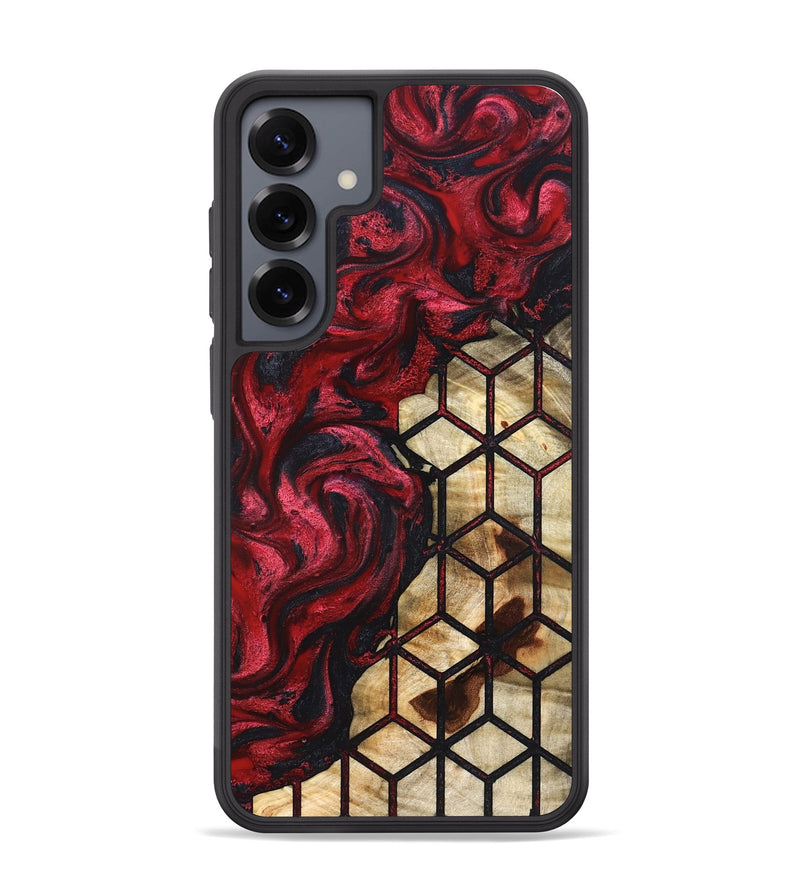Galaxy S25 Plus Wood Phone Case - Daisy (Pattern, 826831)