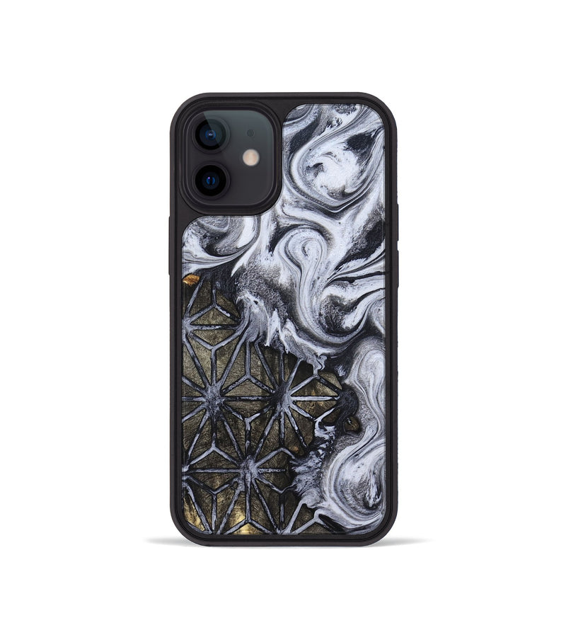 iPhone 12 mini Wood Phone Case - Frances (Pattern, 826834)
