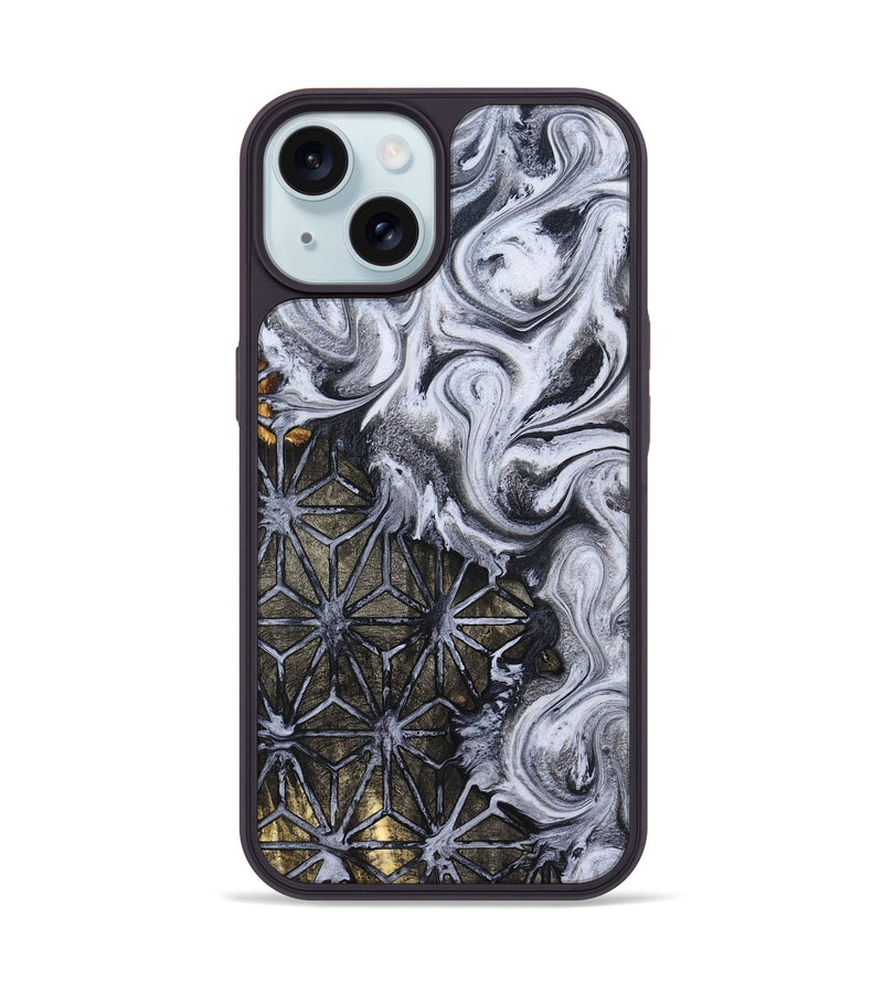 iPhone 15 Wood Phone Case - Frances (Pattern, 826834)