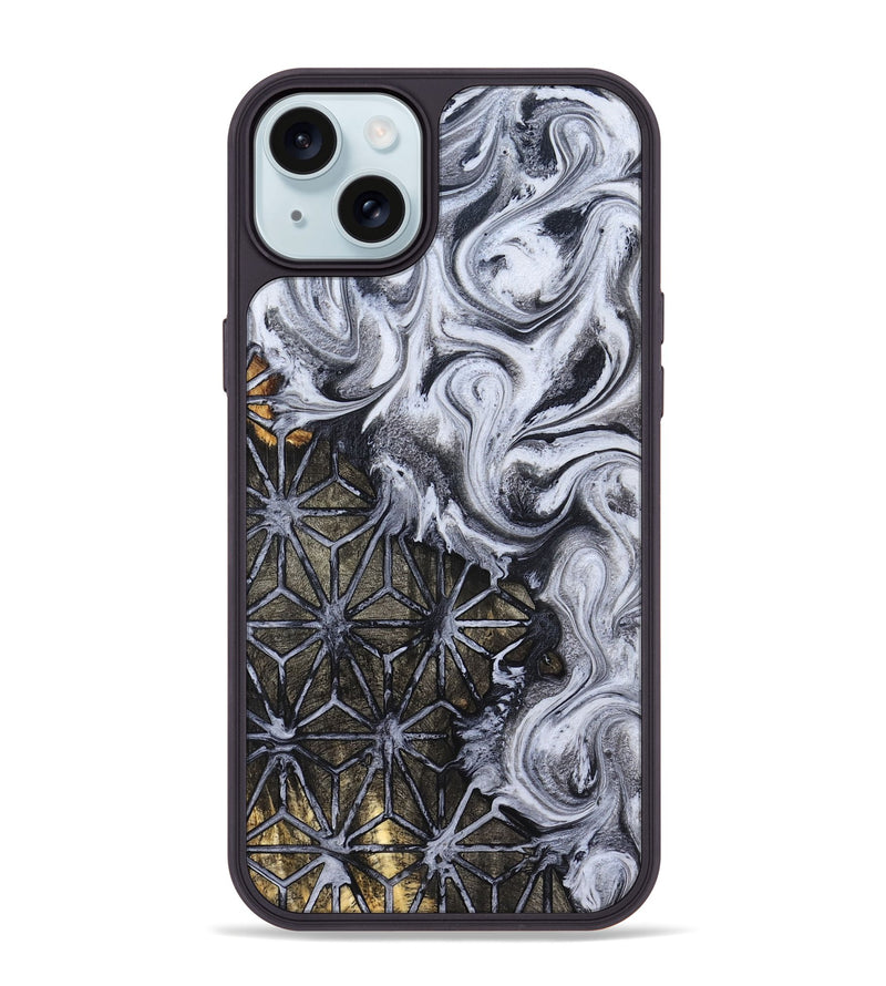 iPhone 15 Plus Wood Phone Case - Frances (Pattern, 826834)