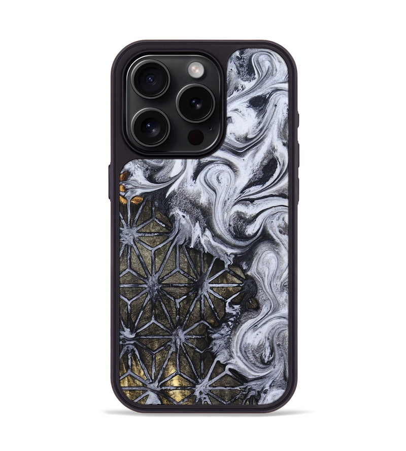 iPhone 15 Pro Wood Phone Case - Frances (Pattern, 826834)