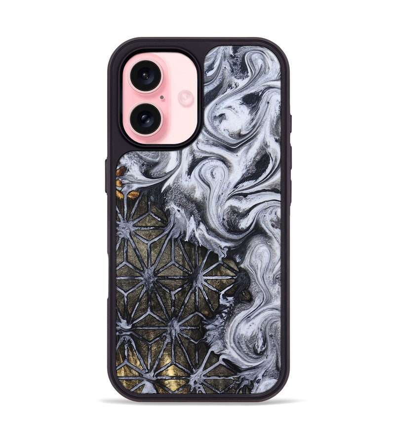 iPhone 16 Wood Phone Case - Frances (Pattern, 826834)