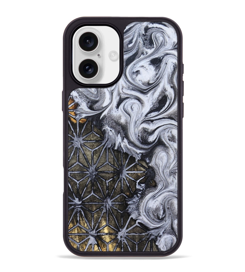 iPhone 16 Plus Wood Phone Case - Frances (Pattern, 826834)