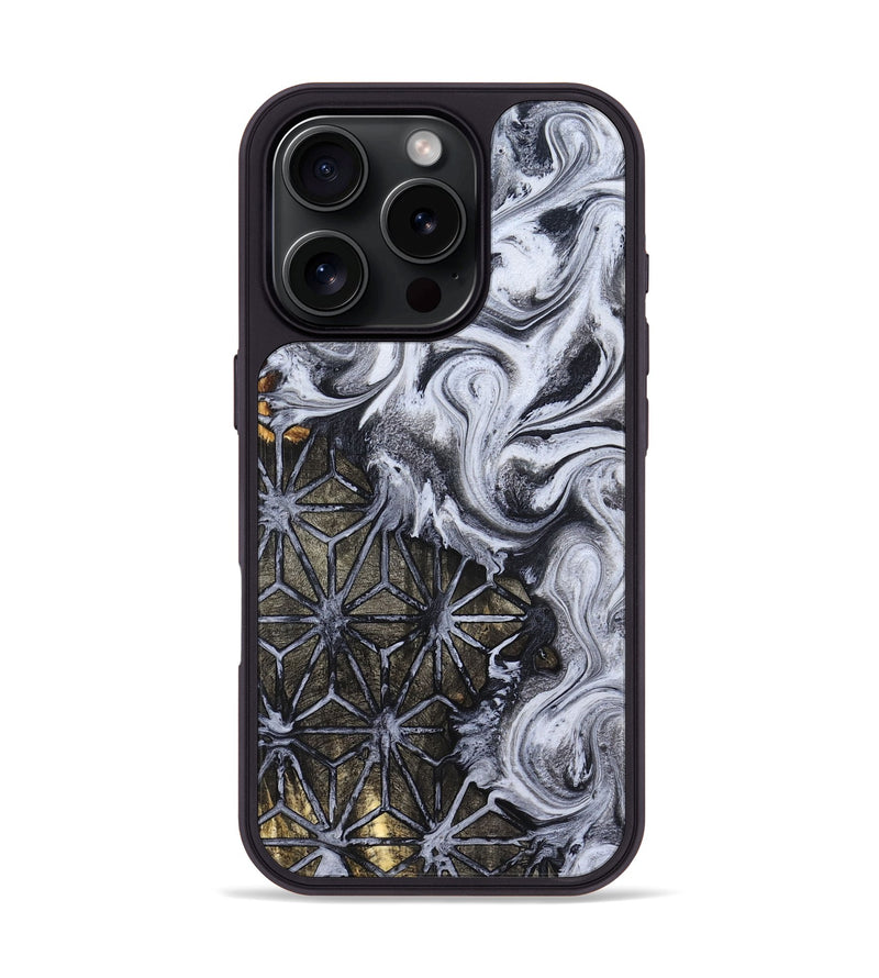 iPhone 16 Pro Wood Phone Case - Frances (Pattern, 826834)