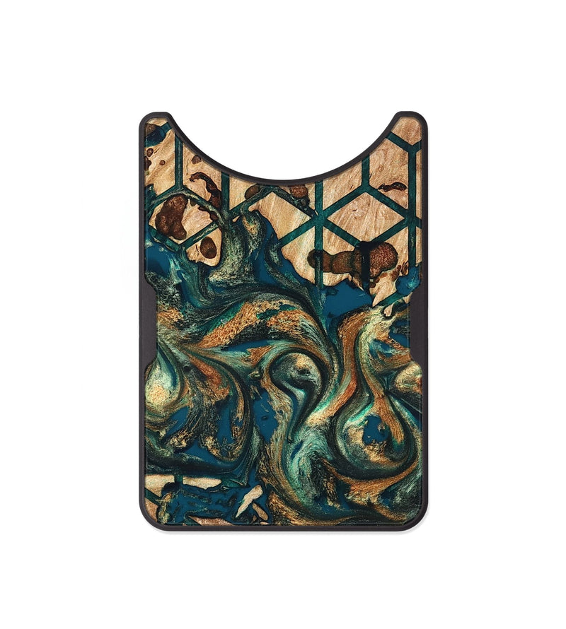 Alloy Wood Wallet - Maegan (Pattern, 826836)