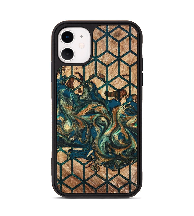 iPhone 11 Wood Phone Case - Maegan (Pattern, 826836)